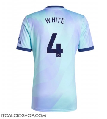 Arsenal Ben White #4 Terza Maglia 2024-25 Manica Corta